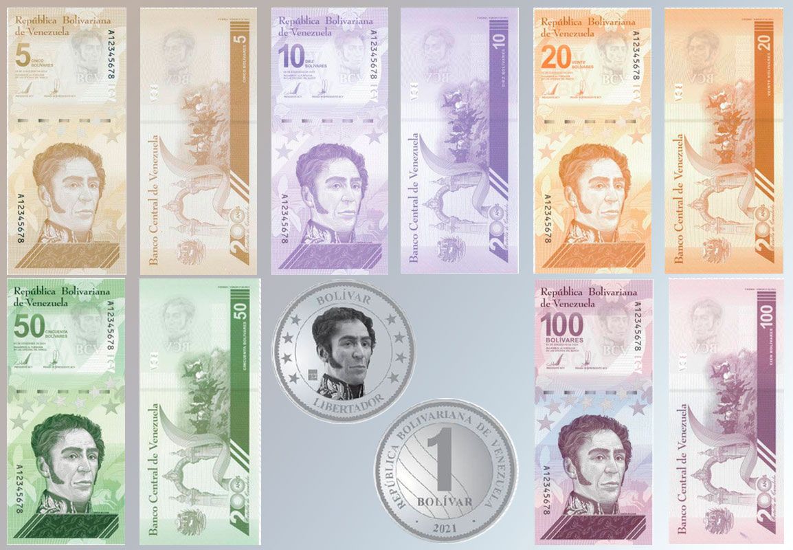 Estos Son Los Billetes Y La Moneda Del Nuevo Cono Monetario