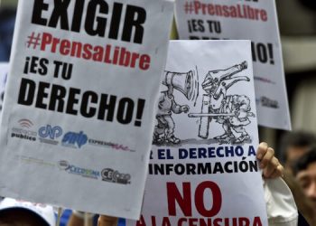 Comisión de RELE condenó la represión contra la prensa en Venezuela