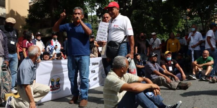 Trabajadores y pensionados convocan a una marcha nacional este 12 de Marzo