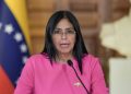 Delcy Rodríguez anunció ingreso mínimo integral de USD 240 y pensiones de USD 70 a partir del 1o de mayo