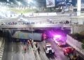 Dos fallecidos y tres lesionados dejó aparatoso accidente con gandola en la autopista Francisco Fajardo