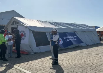 Naciones Unidas instaló tres hospitales de campaña en el estado La Guaira