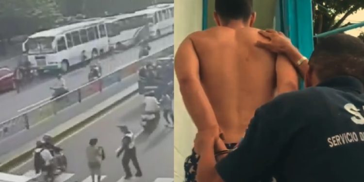 Frustran intento de incendio de estación de servicio en Catia con bomba molotov