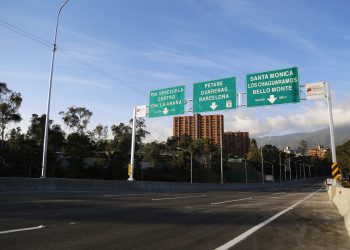 Restringirán temporalmente circulación en dos de los cuatro canales de la autopista Valle-Coche