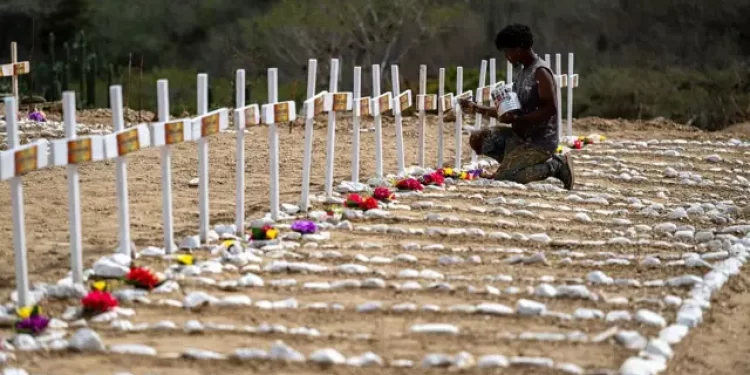 La grave situación funeraria tras terremotos