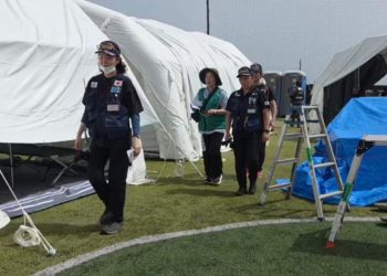 Especialistas médicos de Japón instalan Hospital de Campaña en Caraballeda