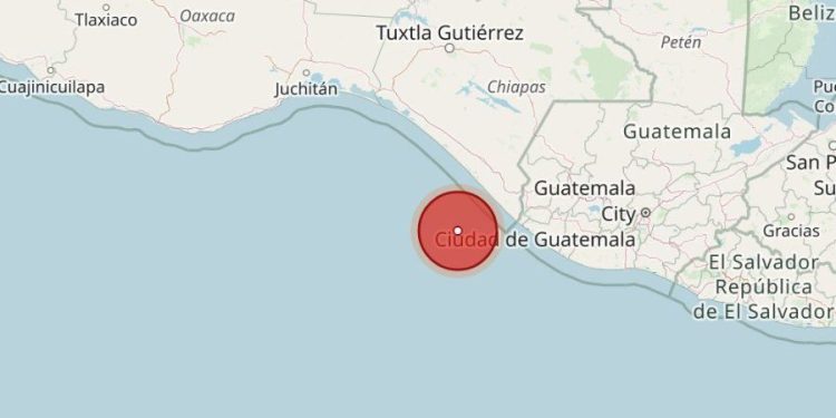 Dos sismos de magnitud 7,4 y 6,3 sacuden costas de Chiapas, México