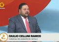 Giulio Cellini: Se debe solventar el reconocimiento internacional para liberar recursos congelados