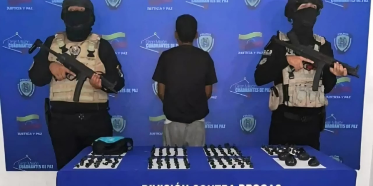Capturan en Aragua a sujeto solicitado por tráfico de drogas 