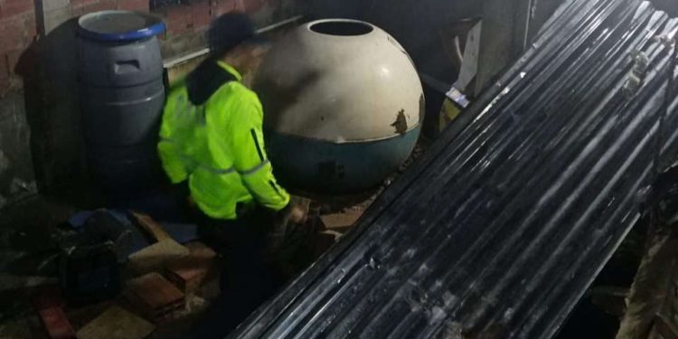 Tras las lluvias colapsó una vivienda en la parroquia Antímano