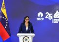 Delcy Rodríguez participó virtualmente en la VIII edición del Foro de Países Exportadores de Gas que se realiza en Moscú