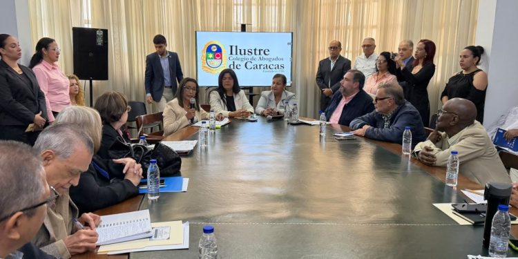 Representantes de colegios de abogados se reunieron con delegación de la AN 2015 de la mesa de diálogo