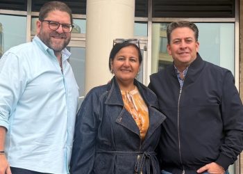 Gustavo Duque se reunió con Dinorah Figuera en Washington