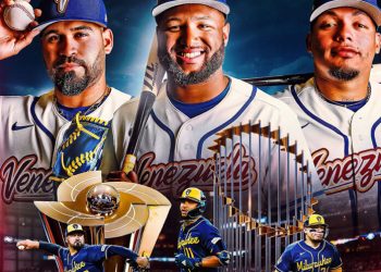Doble fiesta venezolana en la Serie Mundial: Chourio, Senzatela y Contreras campeones con la Vinotinto y con Milwaukee en la MLB