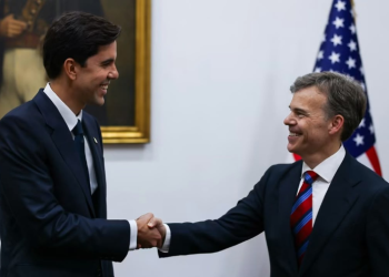 Oliver Blanco sostiene encuentro con el encargado de negocios de EE.UU
