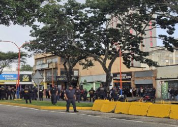 Valencia fue el escenario de tensa y confusa situación de rehenes